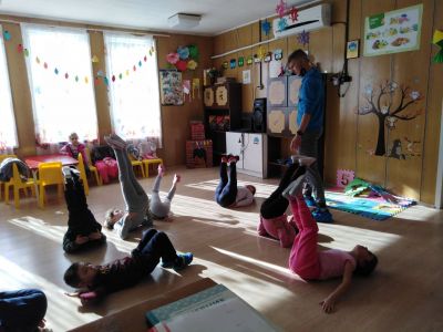 Спортни дейности в ДГ - ДГ Мики Маус - Алдомировци
